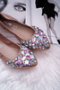 Baleriny Model Crystal C87 Pink/Gold - Step in style