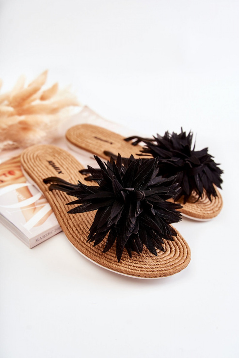 Sandał Klapki Japonki Model Eviana SD5136 Black - Step in style