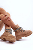 Botki Model Acorn 88-65 Dark Beige Zamsz - Step in style