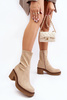 Botki Model Tozanna TR928 Beige - Step in style