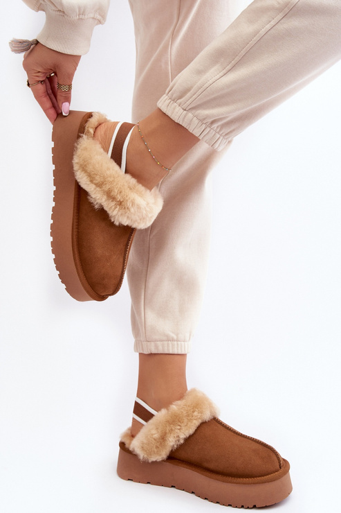 Kapcie Model Sophienne W5827 Camel - Step in style