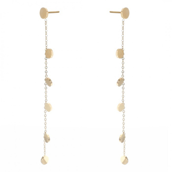 Kolczyki ze stali chirurgicznej pozłacane KST3087Z