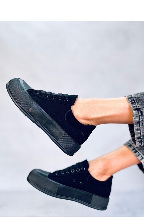 Trampki na grubej podeszwie TAKAO ALLBLACK - Inello