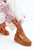 Sandały Model Lydia HD055-182 Camel - Step in style
