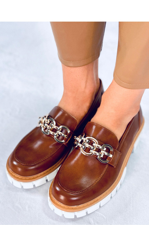 Mokasyny na platformie CATZ CAMEL - Inello