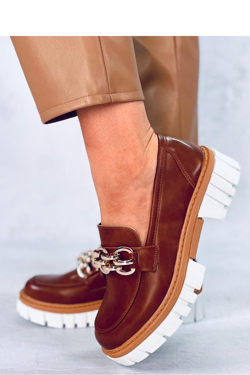 Mokasyny na platformie CATZ CAMEL - Inello