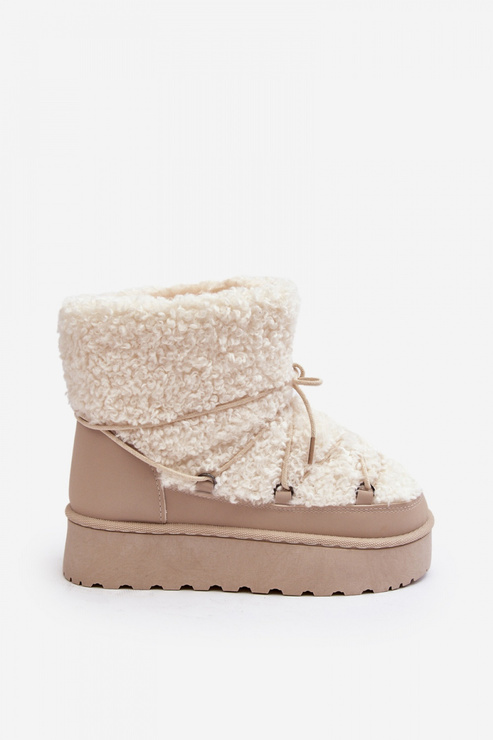 Śniegowce Model Loso 20223-4B Beige - Step in style