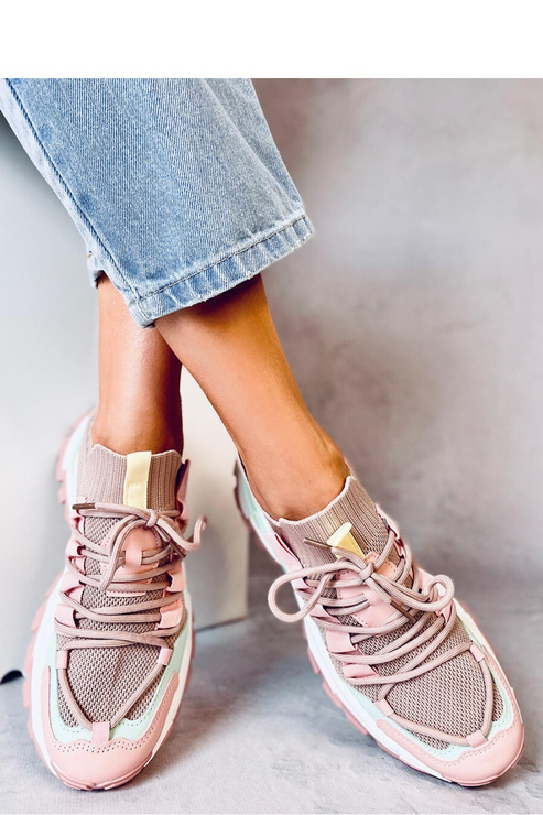 Sneakersy damskie CORRELL PINK - Inello