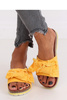 Sandał KLAPKI DAMSKIE MIODOWE WS9023 YELLOW - Inello