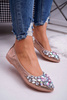 Baleriny Model Crystal C87 Pink/Gold - Step in style