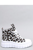 Trampki wysokie panterka LION LEOPARD - Inello