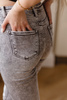 GREY STRETCH szare spodnie jeansowe streczowe 