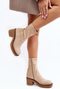 Botki Model Tozanna TR928 Beige - Step in style