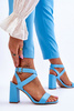 Sandały Model Michele H8-330 Light Blue - Step in style