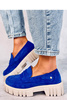 Mokasyny na platformie CHANDRA BLUE - Inello