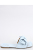 Sandał Klapki z kwadratową podeszwą NISHA BLUE - Inello