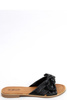 Sandał Klapki damskie LIRIO BLACK - Inello