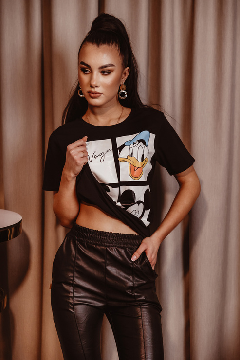 LEATHER LINES czarne spodnie skórzane O La Voga